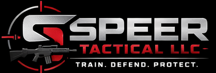 speer tactical logo 1 primary police blue line unbroken